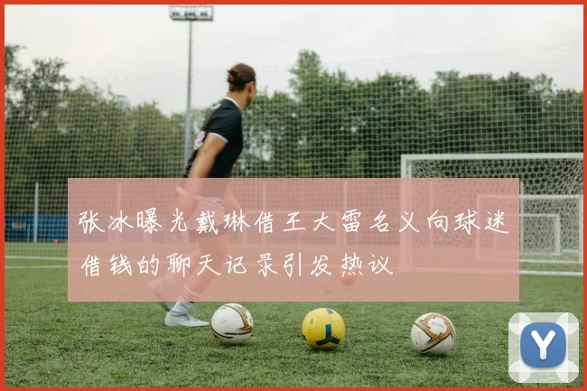 张冰曝光戴琳借王大雷名义向球迷借钱的聊天记录引发热议
